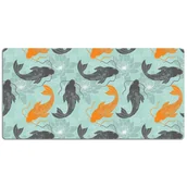 Podkładki na biurko - Podkład na biurko Chiński karp 120x60 cm - miniaturka - grafika 1