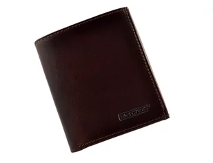 BARTEX 10201M skórzany portfel męski brąz ochrona RFID Polska marka - Portfele BARTEX 10201M skórzany portfel męski brąz ochrona RFID Polska marka - Portfele - miniaturka - grafika 1