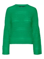 Swetry damskie - Vero Moda Sweter w kolorze zielonym - miniaturka - grafika 1