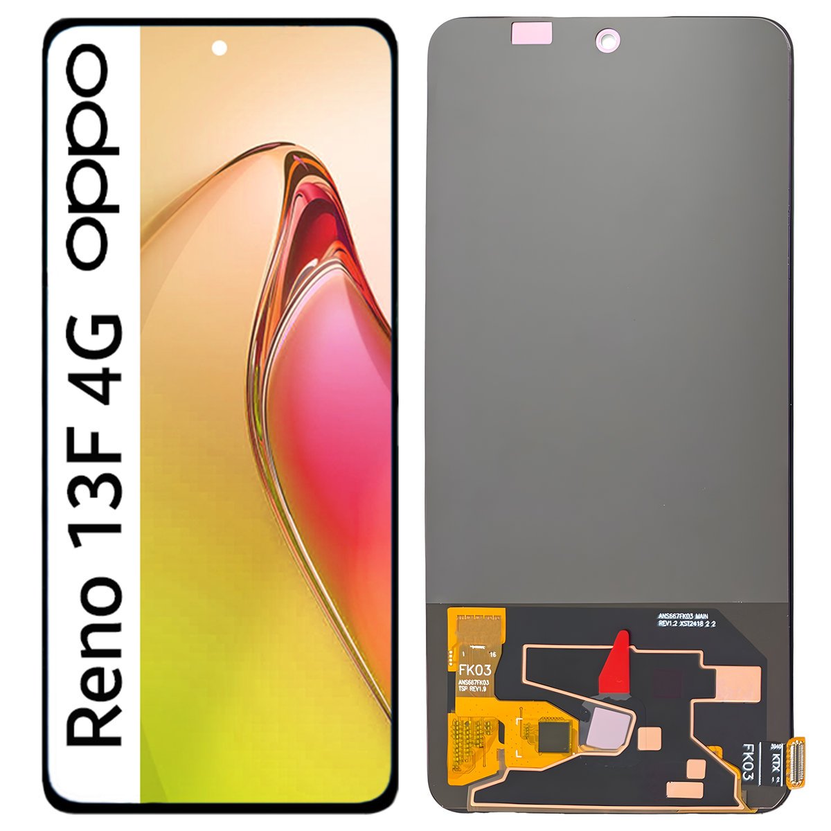 Wyświetlacz do Oppo Reno 13 F 4G Ekran LCD OLED