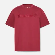 Koszulki męskie - TIMBERLAND T-SHIRT EMBROIDERY TONAL SS TEE - Timberland - miniaturka - grafika 1