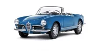 Modele do sklejania - Model plastikowy Alfa Romeo Giulia 1600 Spider 1/24 Italeri - miniaturka - grafika 1