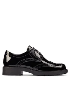 Clarks Oxfordy Orinoco2 Limit 26163620 Czarny - Półbuty damskie - miniaturka - grafika 1
