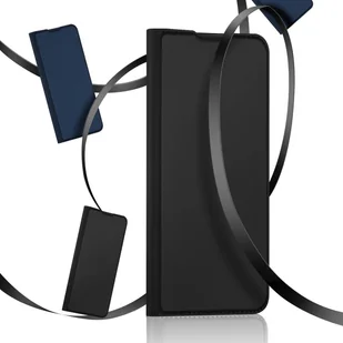 Dux Ducis Skin Pro kabura etui pokrowiec z klapką Vivo Y01 / Y15s / Y15a czarny - Etui i futerały do telefonów - miniaturka - grafika 14