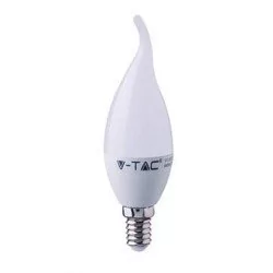 V-TAC Żarówka LED VT-1818TP 4W E14 CANDLE 4500K 320lm A+ 200 st 4156 4156 - Żarówki LED - miniaturka - grafika 1
