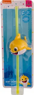 Słomka z dźwiekiem Słomkołaki BABY SHARK YELOW - Sztućce dla dzieci - miniaturka - grafika 1