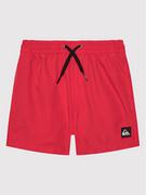 Kąpielówki dla chłopców - Quiksilver Szorty kąpielowe Everyday EQBJV03331 Czerwony Regular Fit - miniaturka - grafika 1