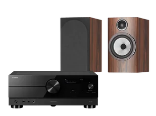 Yamaha RX-A2A (czarny) + 706 S3 (mokka) - Zestawy stereo - miniaturka - grafika 1