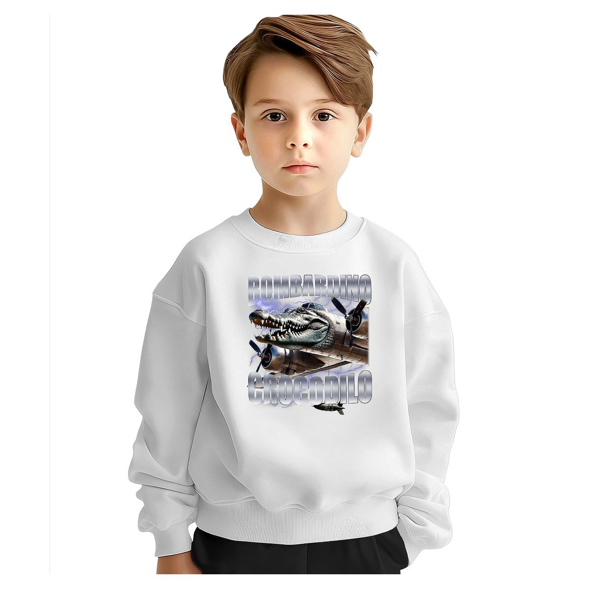 BLUZA DZIECIĘCA BOMBARDINO CROCODILO 110-116 DLA CHŁOPCA DZIEWCZYNKI