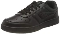 Sneakersy damskie - KangaROOS damskie k-watch sneakersy, Jet Black Mono 5500, 46 EU - miniaturka - grafika 1