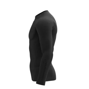 COMPRESSPORT Koszulka termoaktywna męska ON/OFF BASE LAYER LS TOP black - Koszulki sportowe męskie - miniaturka - grafika 7