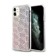 Pozostałe akcesoria do telefonów - Hello Kitty IML Gradient Electrop Crowded Kitty Head - Etui iPhone 11 (różowy) - miniaturka - grafika 1