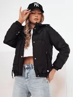 Kurtki damskie - Kurtka damska pikowana ZERNI czarna Dstreet TY4175-XXL - miniaturka - grafika 1