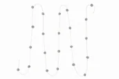 Girlandy - Lorena Canals Girlanda Candy Necklace Light Grey - miniaturka - grafika 1