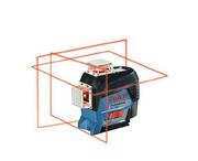Poziomice, łaty, miary - Bosch Gll 3-80C Poziomica Laser + Tyczka Walizka - miniaturka - grafika 1