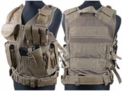 Odzież taktyczna i umundurowanie - GFC Kamizelka taktyczna KAM-39 - tan (GFT-18-001855) G GFT-18-001855 - miniaturka - grafika 1