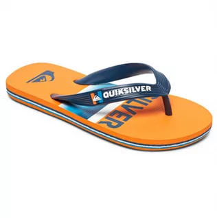 Buty dla chłopców - Quiksilver MOLOKAI SLAB BLUE/BLUE/ORANGE barwinek - 39EUR - grafika 1