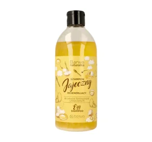 Barwa _Naturalna jajeczny regenerujący szampon do włosów farbowanych i zniszczonych 500 ml - Szampony do włosów - miniaturka - grafika 1