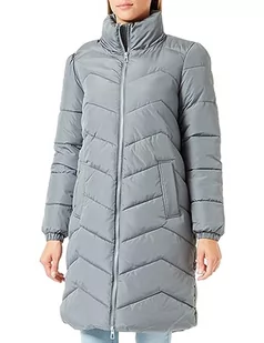 Bestseller A/S Damski płaszcz VMLIGA Coat BOOS CP, Stormy Weather, M, Stormy Weather, M - Płaszcze damskie - miniaturka - grafika 1