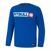 Odzież taktyczna i umundurowanie - Koszulka dziecięca z długim rękawem Pit Bull Hilltop - Niebieska - miniaturka - grafika 1