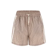 Spodenki damskie - Damskie Spodenki GUESS ALETHEA SHORT V3GD01WFAK0-P17X – Brązowy - miniaturka - grafika 1