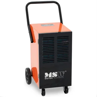 MSW Osuszacz powietrza budowlany 60 l / 24 h 75 m² 600 m³/h uchwyt i 2 koła - Osuszacze powietrza - miniaturka - grafika 1