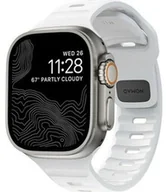 Akcesoria do smartwatchy - Nomad Pasek Sport Strap do Apple Watch 49/45/44/42 mm, biały - miniaturka - grafika 1