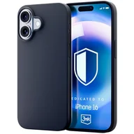 Etui i futerały do telefonów - Etui 3MK Hardy Silicone MagCase do Apple iPhone 16 Grafitowy - miniaturka - grafika 1