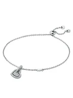 Bransoletki - Michael Kors Bransoletka MKC1748CZ040 Srebrny - miniaturka - grafika 1