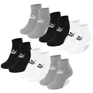 Puma Skarpety Męskie Zakostki Quarter Zestaw Bawełna Mix 6 par Roz. 39/42 - Skarpetki męskie - miniaturka - grafika 1