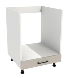 Szafka Dolna Pod Zabudowę Piekarnika Presto 60X82 Cm Płyta Laminowana Biały/Kaszmir - Szafki kuchenne - miniaturka - grafika 1