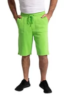 Spodenki męskie - JP 1880 Męskie spodnie dresowe krótkie Jay-PI, zielony, 3XL - miniaturka - grafika 1