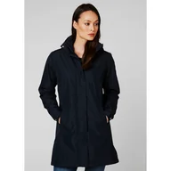 Płaszcze damskie - Damski płaszcz przeciwdeszczowy Helly Hansen ADEN INSULATED RAIN COAT navy - XL - miniaturka - grafika 1