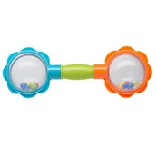 Gryzaki dla dzieci - BabyOno Grzechotka Hantelek BABYONO - miniaturka - grafika 1