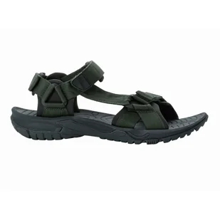 Sandały sportowe męskie Jack Wolfskin LAKEWOOD RIDE SANDAL M island moss - 40,5 - Sandały męskie - miniaturka - grafika 1