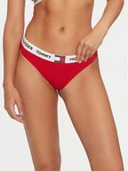 Majtki damskie - Tommy Hilfiger Figi klasyczne UW0UW05617 Czerwony - miniaturka - grafika 1