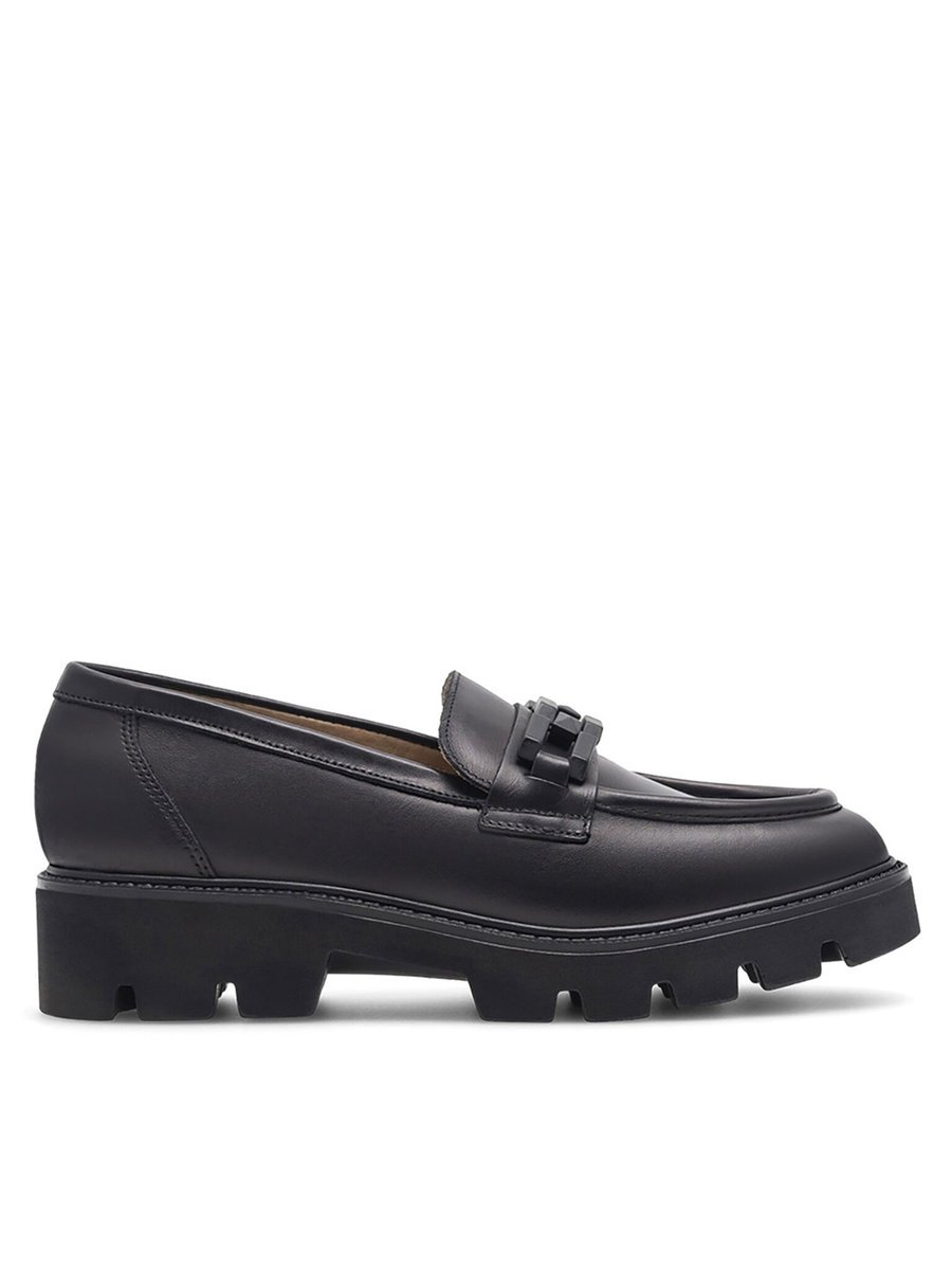 Badura Loafersy Damskie Czarny TROPEA-E23-28188PE