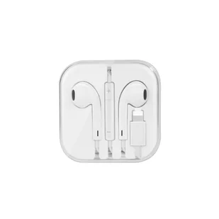 HOCO iPhone Lightning L7 Plus Original Series Converse białe - Słuchawki - miniaturka - grafika 5