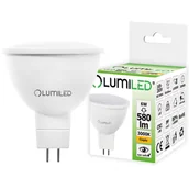 Żarówki LED - Lumiled Żarówka LED MR16 230V 6W 540LM 120ST. biały ciepły LUMILED - miniaturka - grafika 1
