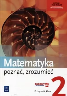 WSiP Matematyka Poznać zrozumieć LO kl.2 podręcznik / zakres rozszerzony  - Zygmunt Łaszczyk, Alina Przychoda - Podręczniki do technikum - miniaturka - grafika 1