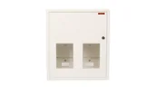 Rozdzielnie elektryczne - Karwasz Szafka licznikowa podtynkowa 2-licznikowa 1-fazowe 12 modułów IP30 RW-1-2L-12 Z/O RW-1-2L-12 Z/O - miniaturka - grafika 1