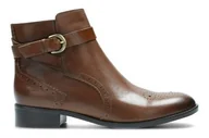 Botki damskie - Netley Olivia [tan leather] - rozmiar 41 - miniaturka - grafika 1