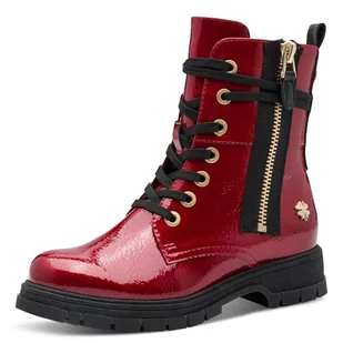 Marco Tozzi Damskie buty Guido Maria Kretschmer 2-85200-41, modne kozaki, DK.RED PAT, 36 EU, Dk Red Pat, 36 EU - Kozaki damskie - miniaturka - grafika 1