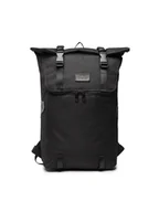 Plecaki - Doughnut Plecak Christoper Nylon D195AB-0003-F Czarny - miniaturka - grafika 1