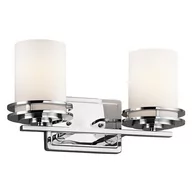 Lampy ścienne - KICHLER Kinkiet LED IP44 2pł HENDRIK KL/HENDRIK2 BATH KICHLER ELSKL/HENDRIK2 BATH - miniaturka - grafika 1