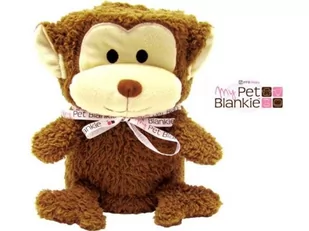 FouFou Dog foufou Dog 85076 My Pet blankies kołdrę, poduszki i pluszowe zabawki, małpka 85076 - Zabawki dla psów - miniaturka - grafika 1