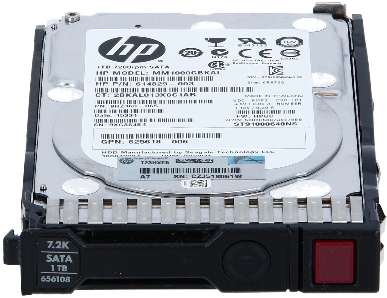 HP 1TB SATA hard drive 832510-001