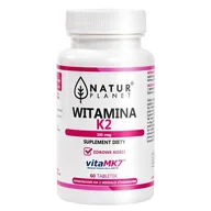 Stawy, mięśnie, kości - Witamina K2MK7 100mcg NaturPlanet, 60 tabletek - miniaturka - grafika 1