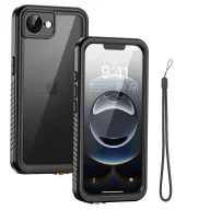 Etui i futerały do telefonów - Etui Wodoodporne do Apple iPhone 16e Alogy HydroArmor™ IP68 Case z przezroczystym tyłem Pancerna obudowa 360 - miniaturka - grafika 1