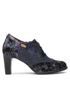 Półbuty damskie - Laura Vita Półbuty Alcbaneo 162 Granatowy - miniaturka - grafika 1